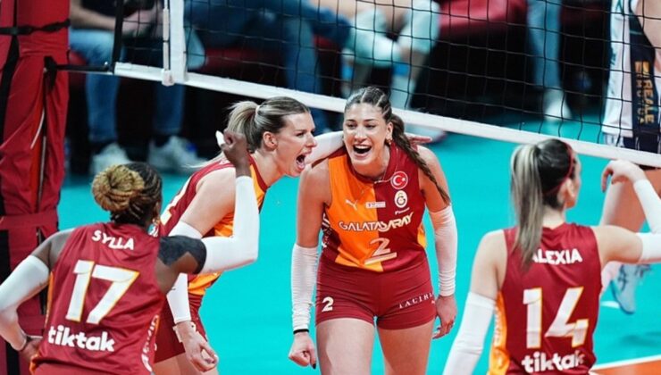 Voleybol Cev Kupası’nda şampiyon Galatasaray Daikin